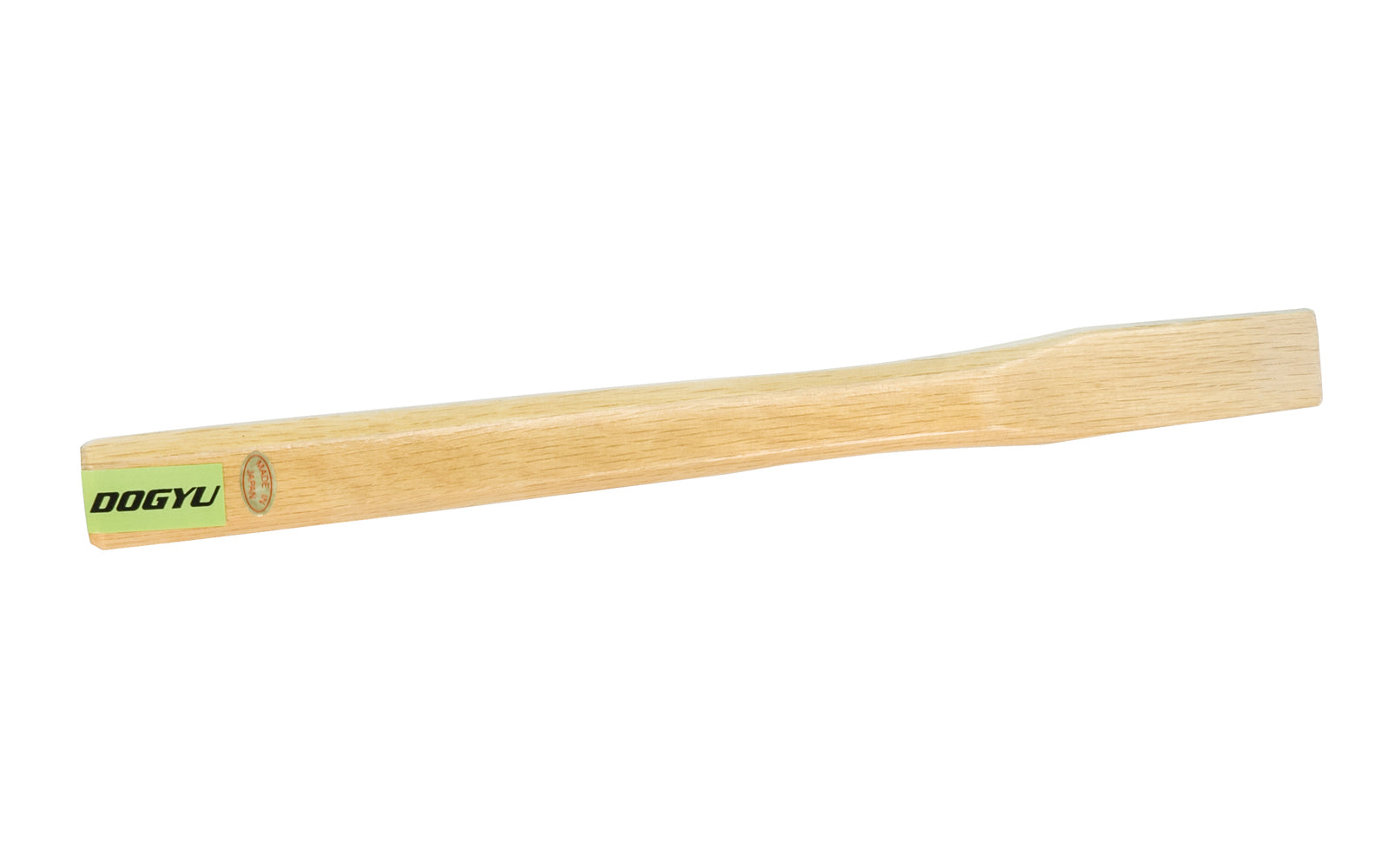 Replacement handle for the Japanese Dogyu Genno Hammer - 375 g / 450 g model. Wooden handle is made of Japanese White Oak.   Made in Japan.   Made in Japan. 4962819003794. Model 003794. 