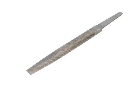 Bahco 4" Half Round Bastard Cut File. Double cut surfaces, uncut edges. For filing concave & flat surfaces & large holes. Edges & surfaces tapered towards tip. Suitable for deburring work.   Made in Portugal. 1-210-04-1-0. 7311518315139