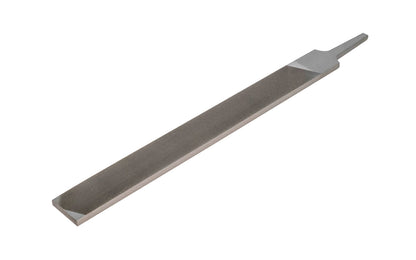 Bahco 10" Flat Hand Smooth Cut File. Great for filing flat surfaces, sharp corners & shoulders as well as for deburring.  Made in Portugal. Model No. 1-100-10-3-0.  7311518313388