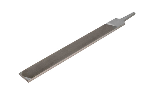 Bahco 10" Flat Hand Smooth Cut File. Great for filing flat surfaces, sharp corners & shoulders as well as for deburring.  Made in Portugal. Model No. 1-100-10-3-0.  7311518313388