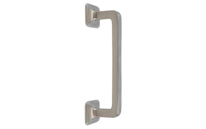 Vintage-style Hardware · Classic Solid Brass Handle Pull ~ 3" On Centers. Mission-Style / Arts & Crafts style. 3" center to center pull. solid brass kitchen cabinet pull. Drawer pull handle. Authentic reproduction hardware. Brushed Nickel Finish