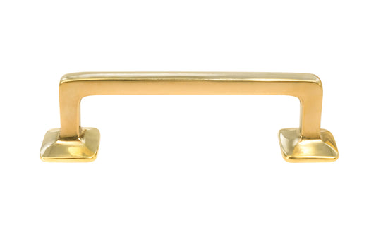 Cora Cup Solid Brass Drawer Pull - 3.25 Inch Centers