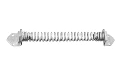 This door & gate spring is a self-closing spring designed to close doors & gates automatically. Closing tension is adjustable. Stainless steel for rust-resistant & ACQ safe - safe to use with premium woods including cedar & redwood. 11" length.