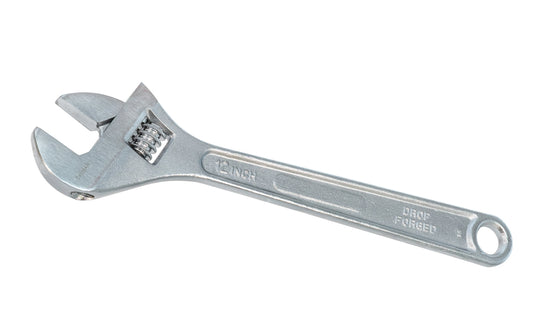 12" Adjustable Wrench - Drop Forged Steel.