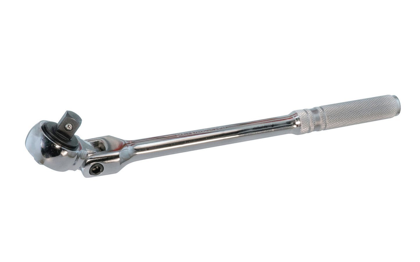This 13" Ratchet Handle 1/2" Dr with Flex Head is made of Chrome Vanadium Steel with an etched steel handle for a good grip. Easy change reversible ratchet direction. 13" overall length. 1/2" drive. Flexible head. Japanese Ratchet Handle.   Made in Japan.