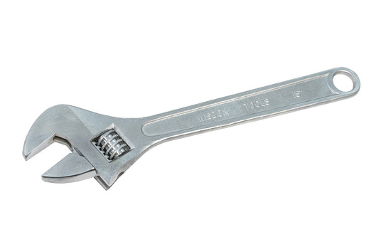 15" Adjustable Wrench - Forged Alloy Steel. Wisdom Tools