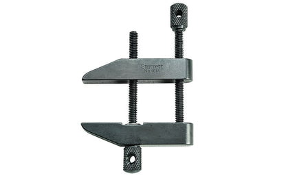 Starrett 161 Toolmakers' Parallel Clamp features a single clamp (1-1/4") with 13/16" throat depth. 1 1/4" (32mm) Capacity, 13/16" (20.5mm) Throat Depth.  Made in USA. Sold as single piece. Model 161A.