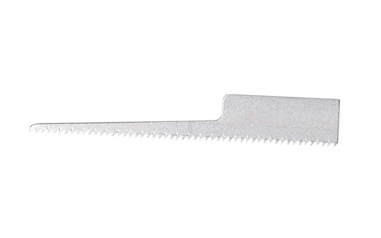Excel #15 Narrow Saw Blades - 5 Pack. Great for use brass tube, solid rod stock, plastic, wood, soft or thin metals, balsa wood, forge world resin, cork, foam, card-stock, pumpkin carving, etc. Fits K2,  K5,  K6 Excel Knives. Made by Excel Blades.  Made in USA. 098171200152