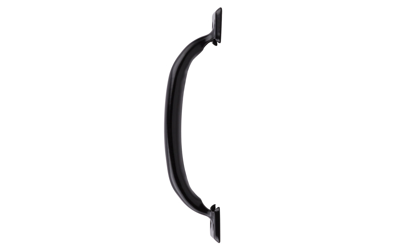 This black finish utility pull is designed for general use on drawers, doors, & a variety of other applications. Includes fasteners. Made of steel material with black finish. Available 5-3/4