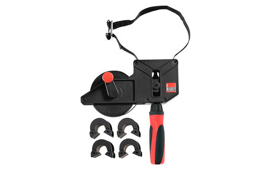 This Bessey 23' Strap Clamp VAS-23+2K is a high quality strap clamp that places pressure on mitre joints. Applies a positive, even pressure on all joints, perfect for clamping square, round, rectangular or irregular shapes. Includes four pivoting Vario corner clamps. 23' clamping capacity. 091162001554