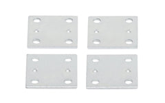 These 1-1/2" x 1-3/8" zinc plated mending plates are for reinforcing, attaching, connecting & splicing panels & industrial applications. Made of steel material with a zinc plating. 4 Pack. National Hardware Model N220-087. 038613220089. Plated to withstand weather conditions & prevent corrosion. 