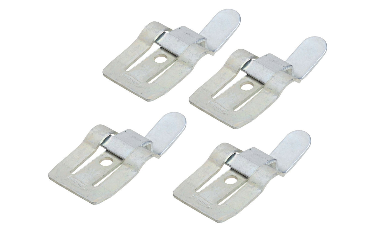 Zinc-Plated Steel Snap Fasteners. Spring steel base, cold-rolled steel center piece. Makes window removal easy. Will not damage painted surfaces. Sold as a 4 pack. N192-179. 038613192171