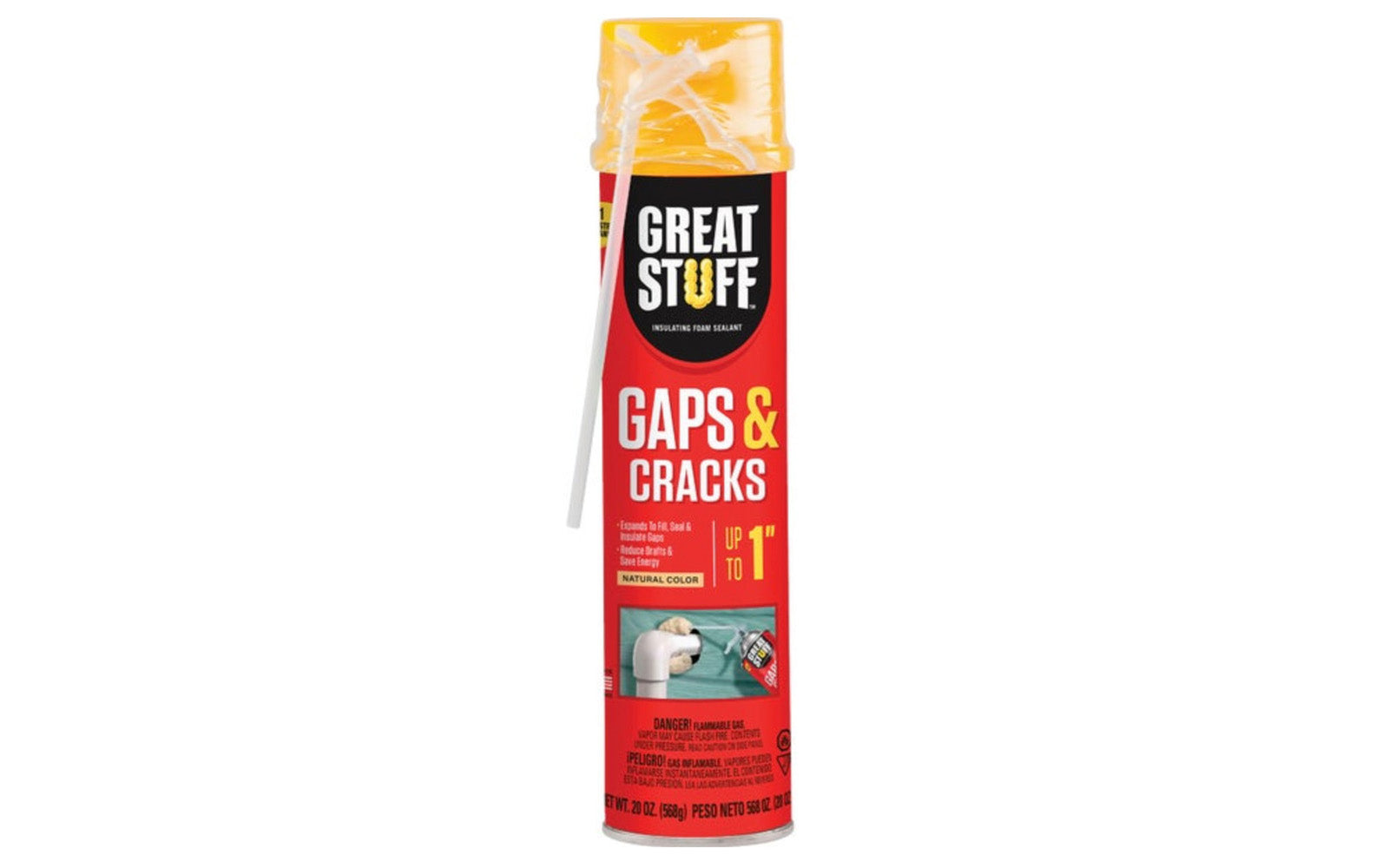 Great Stuff 20 oz Gaps & Cracks Foam Sealant
