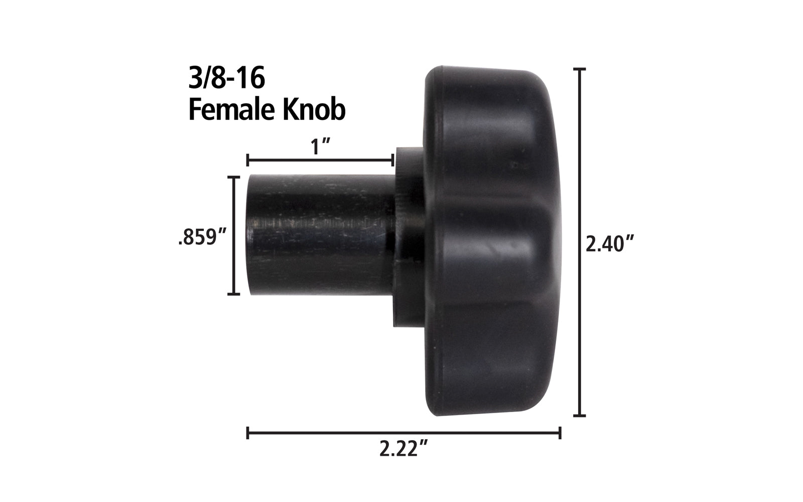 FastCap Five Point Knob ~ 3/8-16 Female Thread – Hardwick & Sons