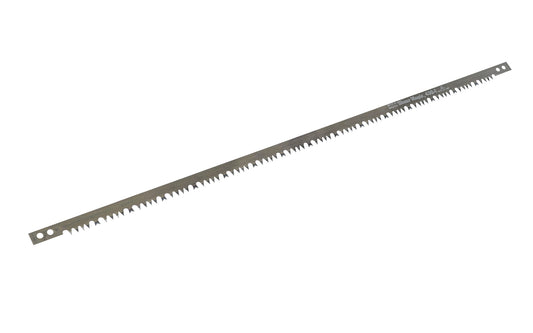 A 30" overall length Swedish replacement blade for a bowsaw.   Made in Sweden.  Shear Magic Blade