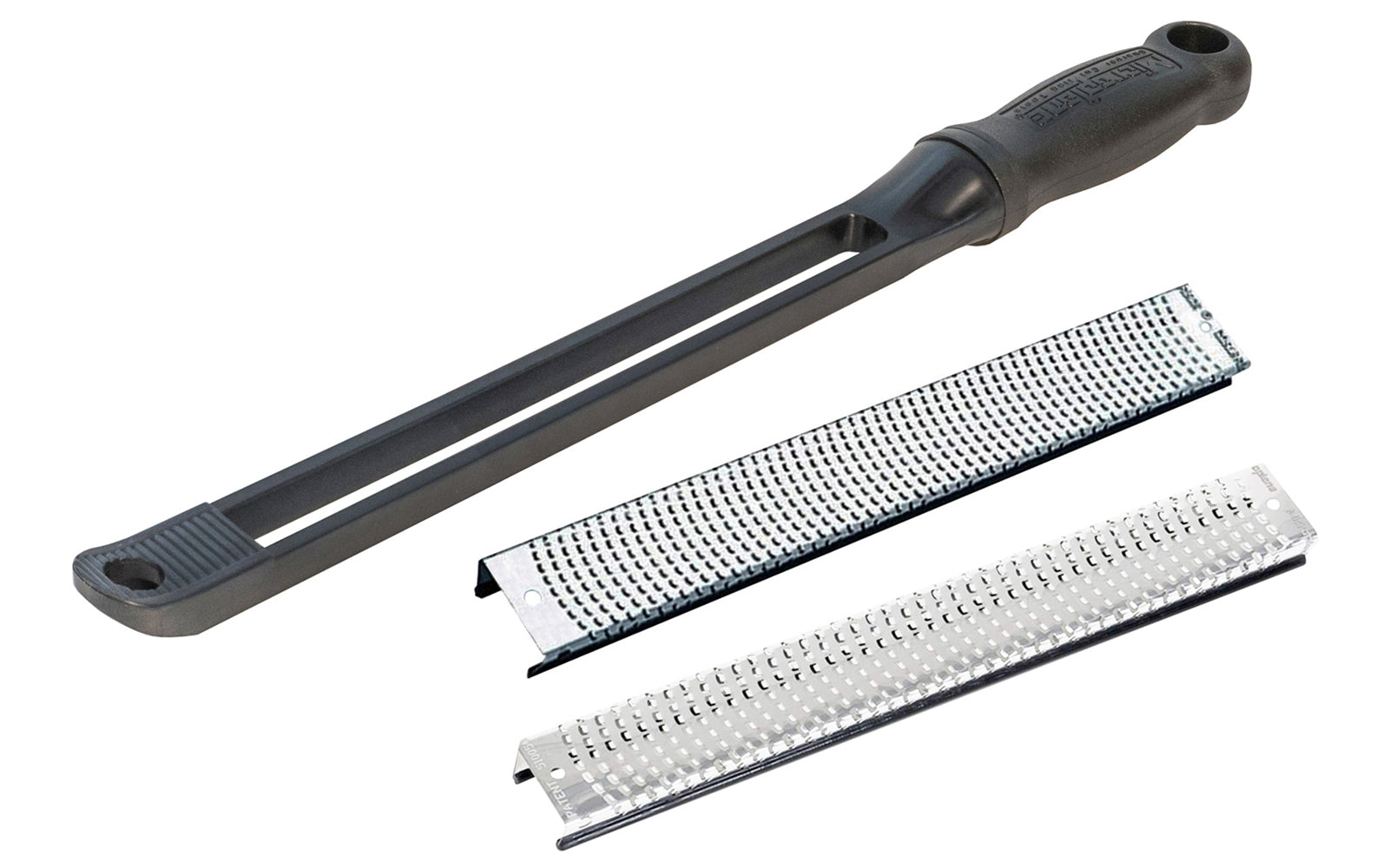 Microplane Blade Microplane Snap-In Handle with Fine & Coarse Flat Blades - 32015