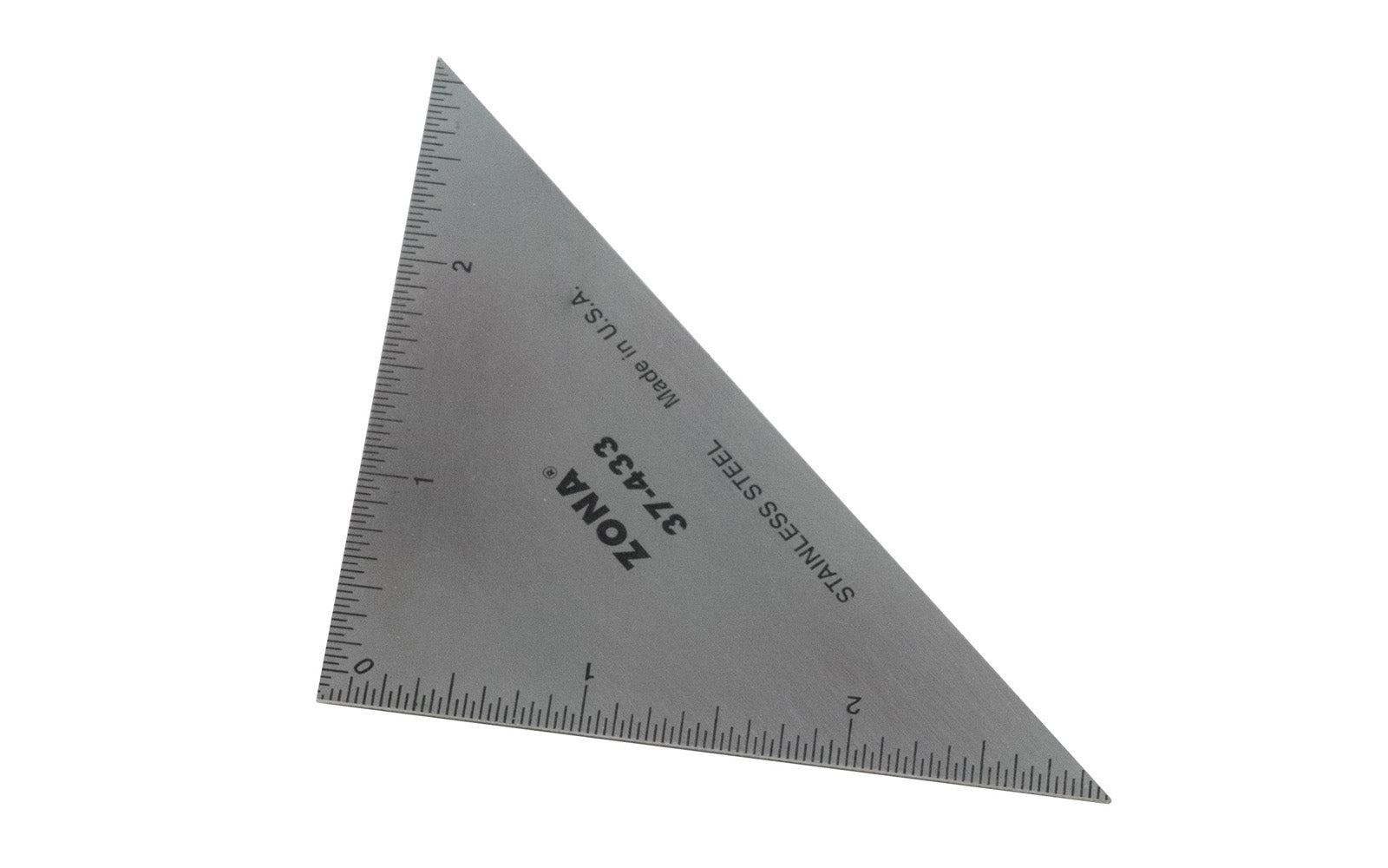 This triangle ruler is made from .022