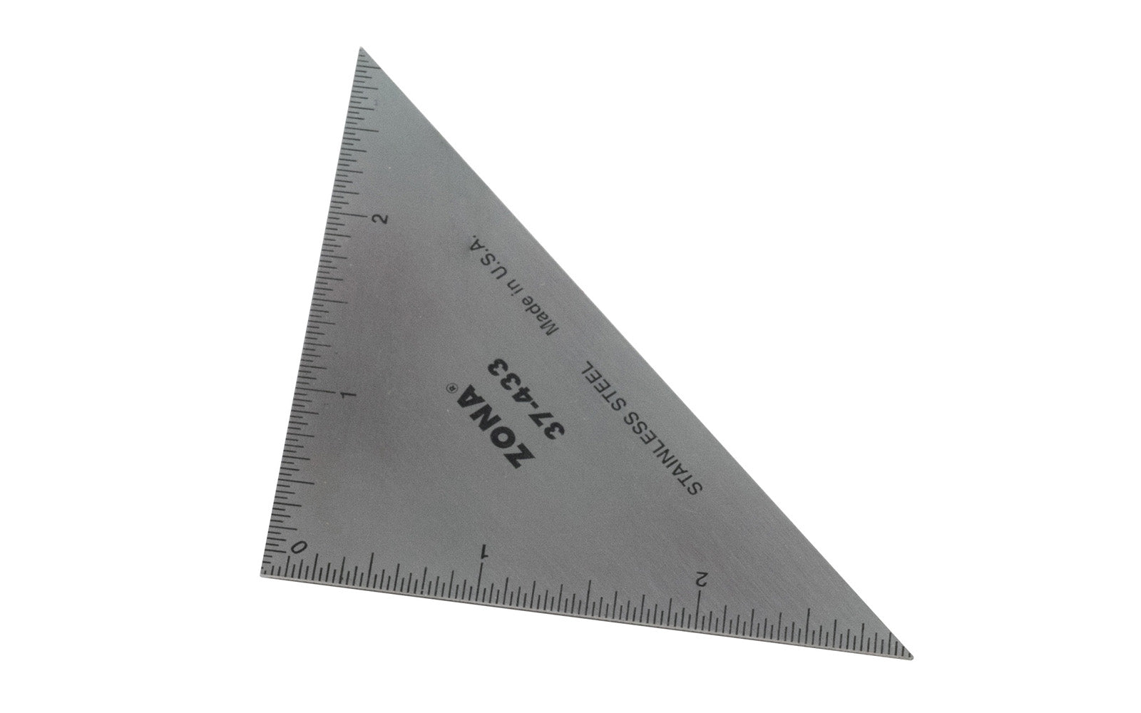Zona Stainless Triangle Ruler - 37-433