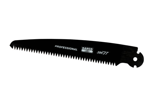 Bahco 7-1/2" Saw Blade for Green Wood - 8 TPI. Model No. 396-JT BLADE. Replacement blade. Black coated. Made in Sweden. 7311518168063