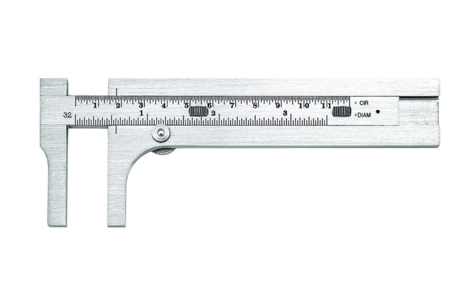 Starrett Circumference Gage & pocket slide caliper.. Made of Stainless Steel. Model 424. 049659515275 Made in USA.