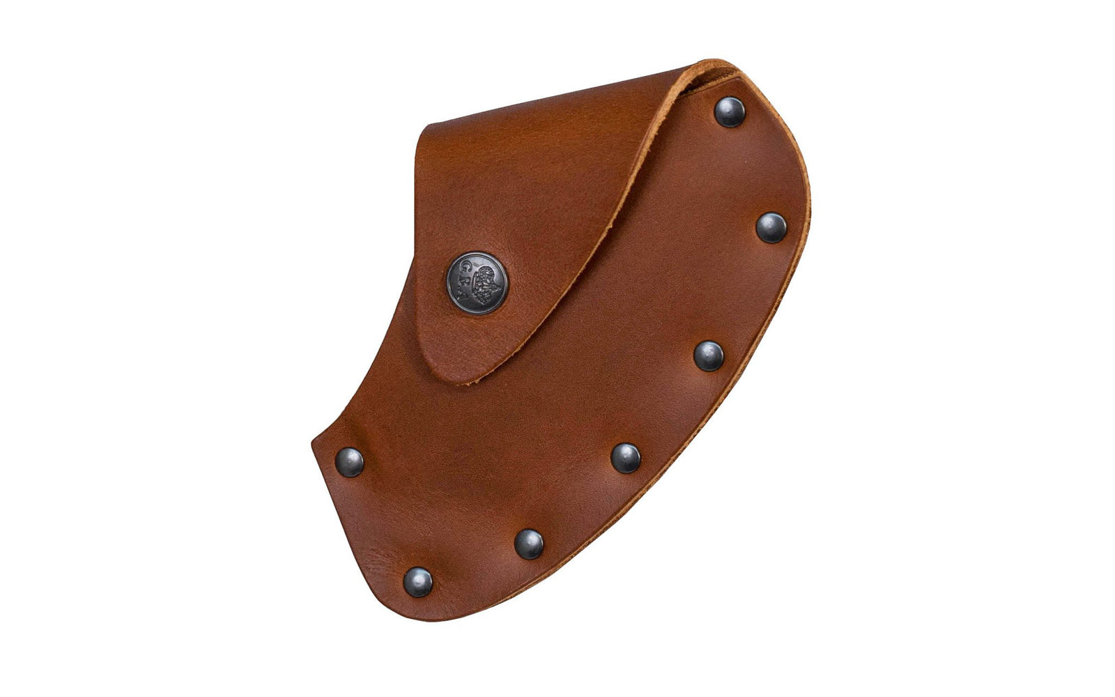 Gränsfors Bruk grain leather sheath is designed for the Swedish Axe No. 475. The vegetable-tanned leather is free from heavy metals & is biodegradable.  7391765475084. Model 475C