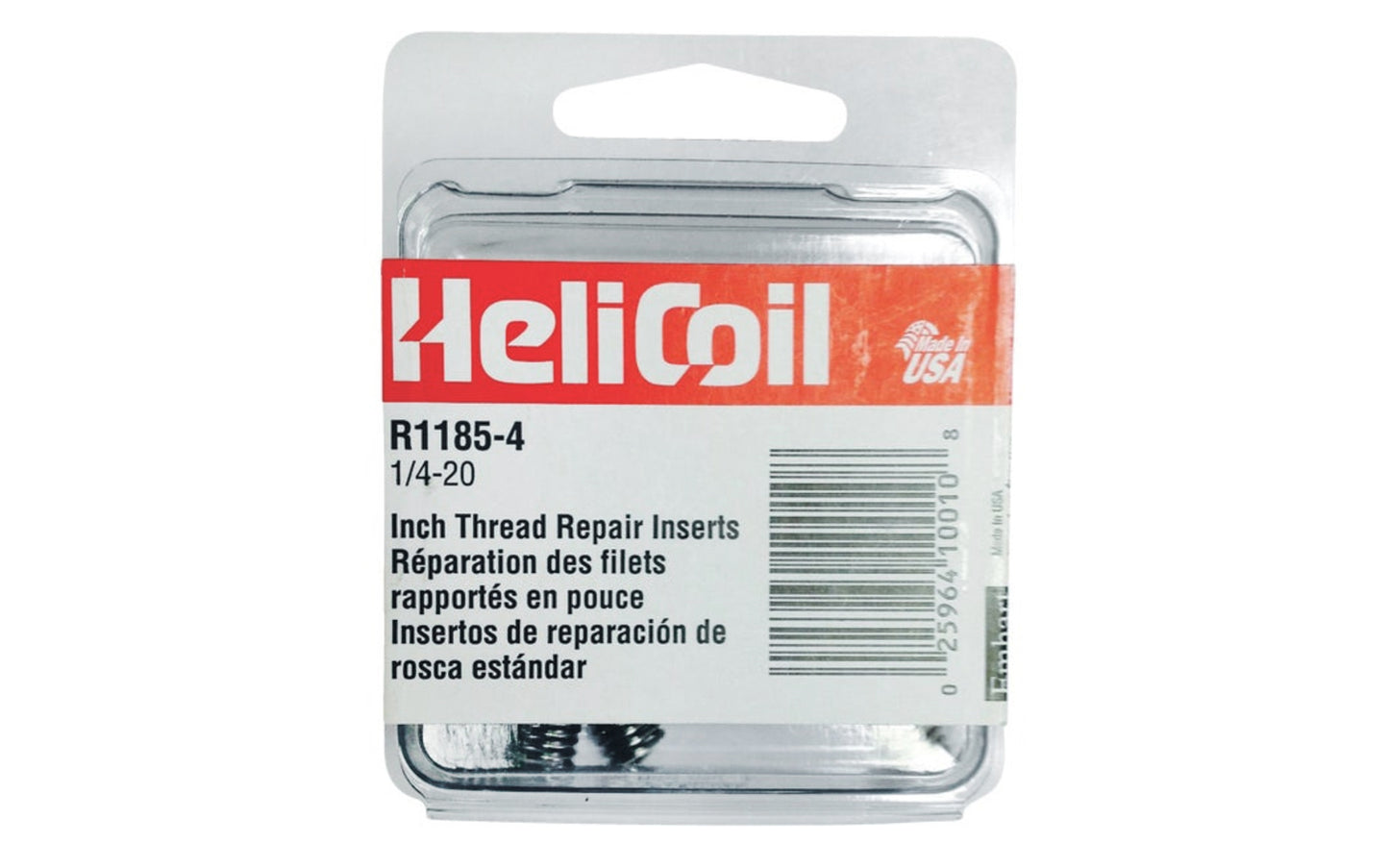 HeliCoil 1/4-20 Thread Inserts - 12 Pack. R1185-4