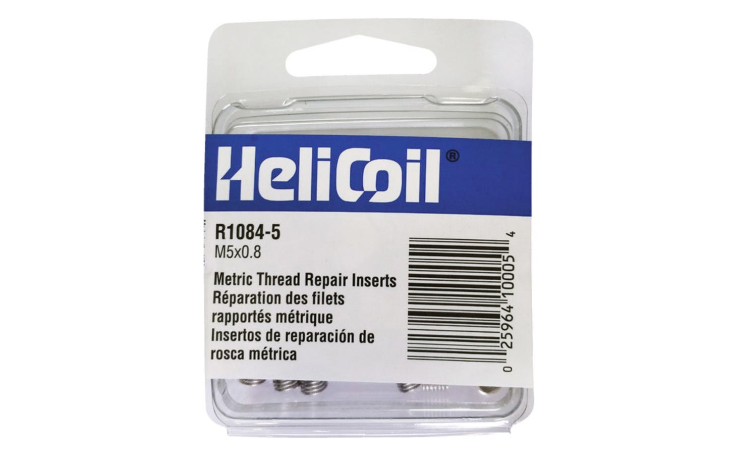 HeliCoil M5 x 0.8 Thread Inserts - 12 Pack