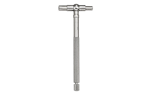 Starrett 579 Telescoping Gage is used for determining the true size of holes, slots, and recesses. The ends of both contacts are hardened and ground to a radius to allow proper clearance on the smallest hole the gage will enter. Model 579C. Range: 3/4" to 1-1/4" (19-32mm).