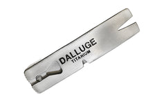 This 16 oz Dalluge Titanium hammer has a patented deep "V" head design which provides faster, greater power at point of impact with less stress & arm fatigue. Mill waffle Face Magnetic nail slot. Vaughan Mfg. 698250071804. Vaughan Titanium Hammer. Hickory hardwood handle. Dalluge "DDT 16" Hammer. Model No 7180. 