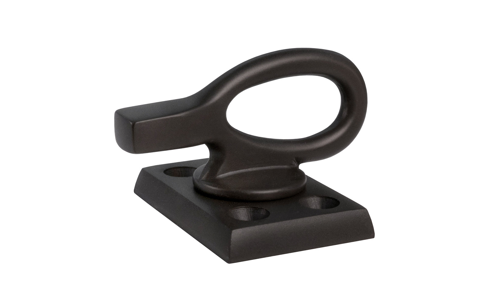 Vintage-style Hardware · Classic & traditional ring handle window casement latch made of quality solid brass. Latches & locks casement window frames. Durable strong pivot turn for sturdy operation. Oil Rubbed Bronze Finish.
