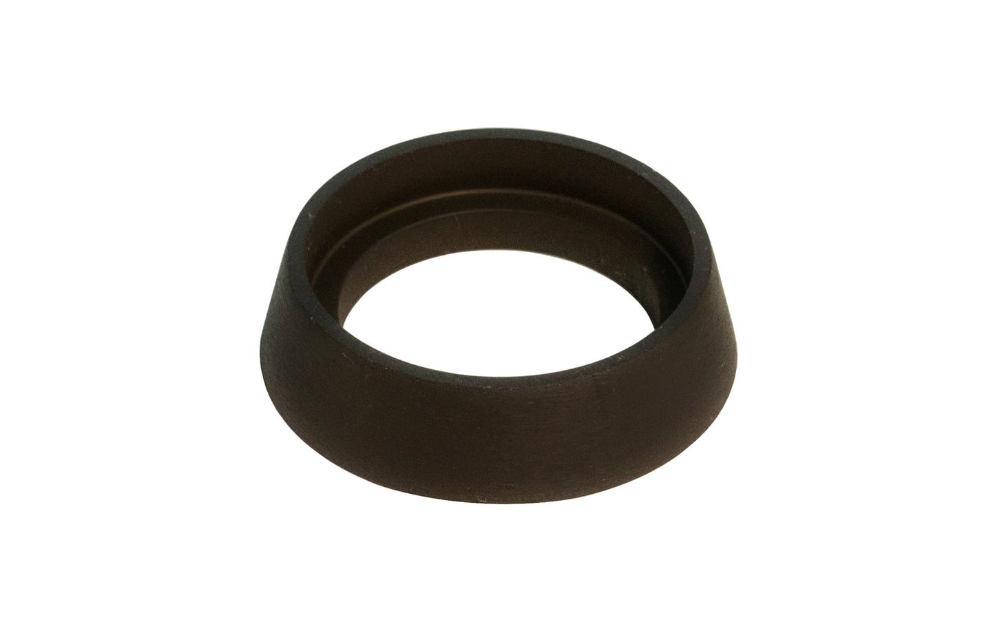 Vintage-style Hardware · Classic & handsome solid brass round collar ring for keyway cylinder. 1-3/8" diameter inside cylinder & 1-3/4" diameter of bottom base. Oil rubbed bronze finish
