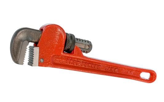 Heavy Duty 8" Pipe Wrench - Drop Forged Jaws. Monkey Wrench
