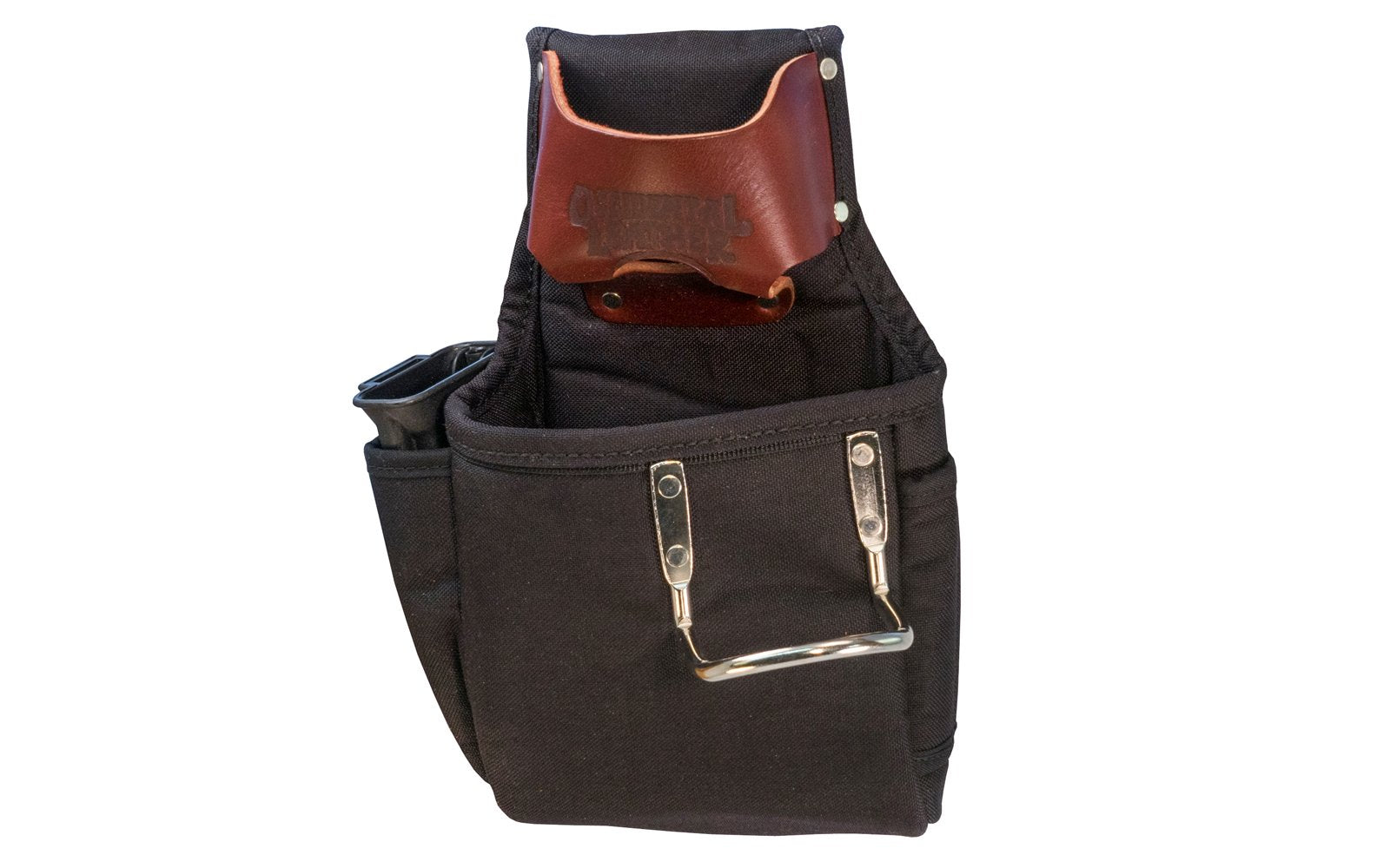 Occidental Leather 6-in-1 Pouch ~ Model 9025 - Fits a 3" work belt - Nylon Pouch - Multi-functional pouch for small tasks - Features 6 pockets - Six pocket pouch ~ Carry a tape, hammer, knife or chisel, pencils & fasteners! Perfect for small jobs - Cordura material with foam core - Hammer Holder - Tape Measure Holder 