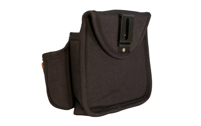 Occidental Leather Clip-On 7-Pocket Pouch - Model 9504 ~ Versatile multi-pouch design, with tool holders for pencils, utility knife, angle square, & capacity for multiple fasteners. Perfect for small jobs or the do-it-yourself weekend projects. Perfect for small jobs. Made of Nylon & genuine Leather - 759244175004