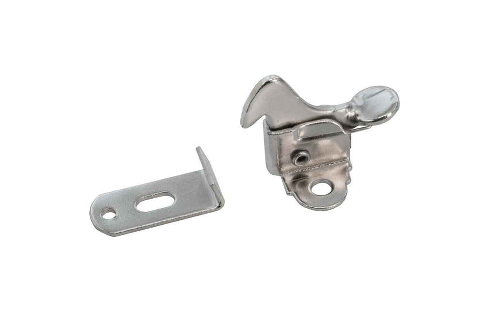 Spring-Loaded Steel Elbow Catch