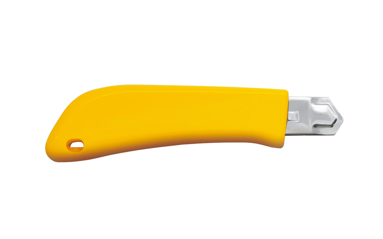 This OLFA "BN-AL" Utility Knife with 18 mm Blade is an auto-lock basic utility knife for heavy-duty cutting. Knife features a sturdy ABS plastic handle with a channel of stainless steel to support the snap blade. 091511100334. Olfa Model BN-AL. 18 mm (3/4") wide blade. Heavy Duty snap-off knife. Made in Japan
