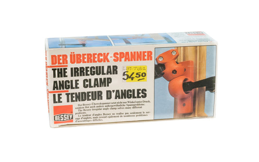 Bessey Irregular Angle Clamp "Der Ubereck-Spanner" Model ES.  Made in Germany. 4008158002101