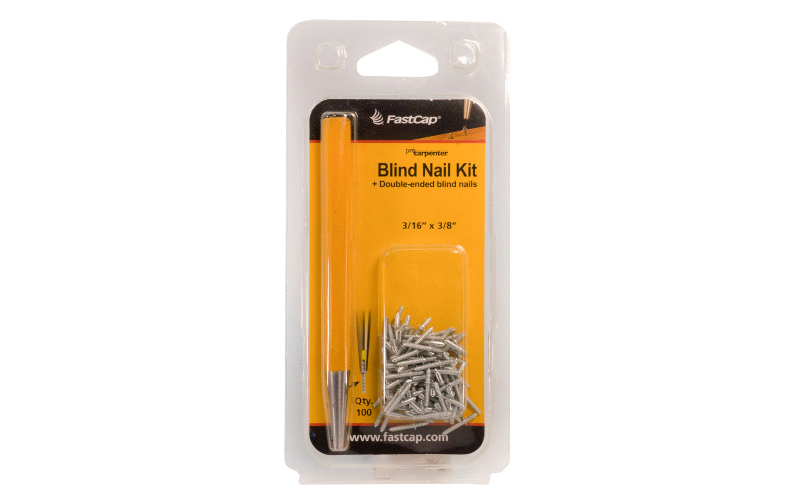 FastCap Blind Nail Kit, 3/16