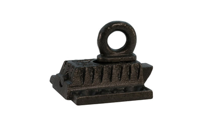 Cast Iron Art Deco Mini Latch