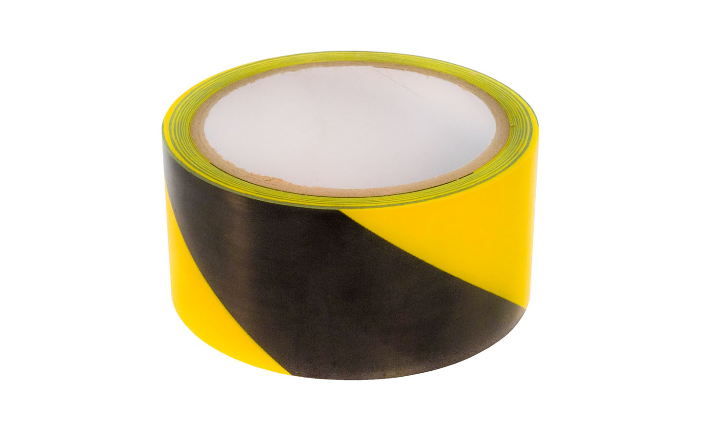Swanson 2" x 54' Black / Yellow Safety Floor Tape. Adhesive backed. Model AMT18Y. 038987640001. Caution Tape