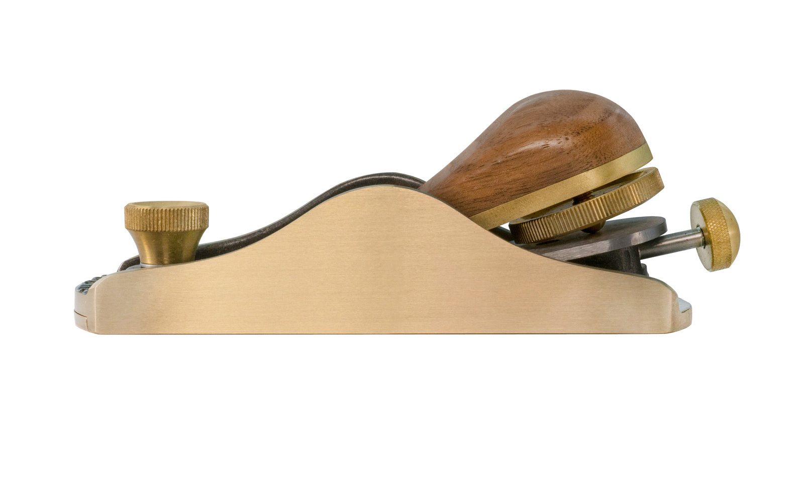 Clifton Low Angle Adjustable Mouth Block Plane. 1-5/8" (41 mm) wide cutter blade. Designed to fit your hand perfectly with it’s quality Walnut handle, this block plane will allow you to shave the surface of your project with ease. Made from a high quality bronze casting. Clifton model CBPA. Made in Sheffield, England.