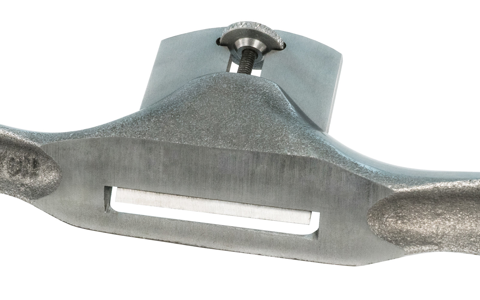 Clifton 600 Straight Spokeshave is made from very tough spheridal graphite/malleable iron. Cryogenically treated .01 tool steel HRC 59-61. Fully adjustable blade for depth of cut, resting at 25° angle. 2-1/8