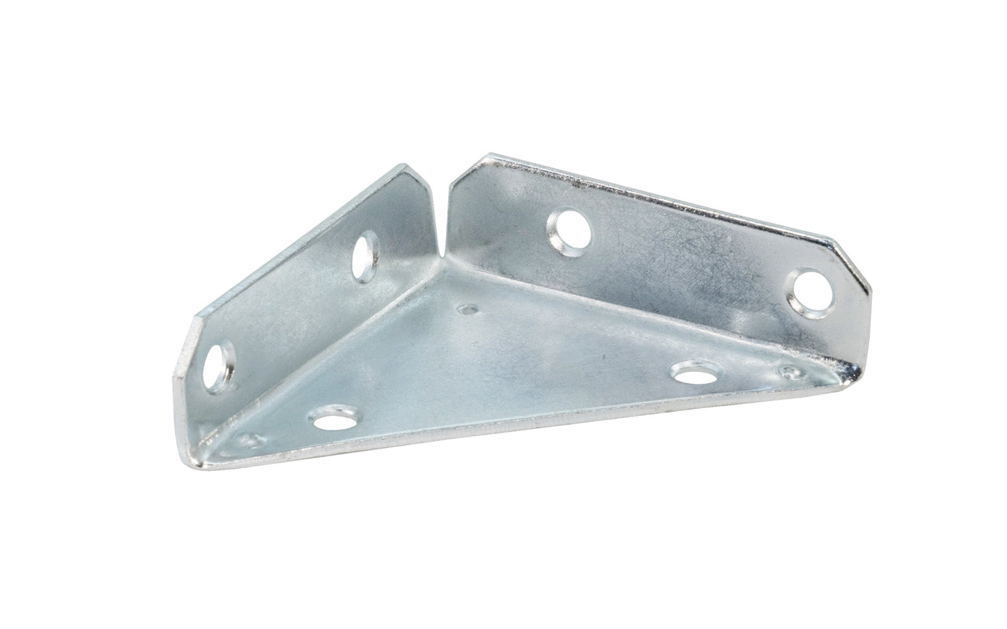 These corner braces with a backplate are designed for furniture, cabinets, shelving support.Allows for quick & easy repair of items in the workshop, home, & other applications. Made of steel material with a zinc plated finish. Countersunk holes. Sold as singles. Available in 2", 3", & 4" sizes. Screws not included.