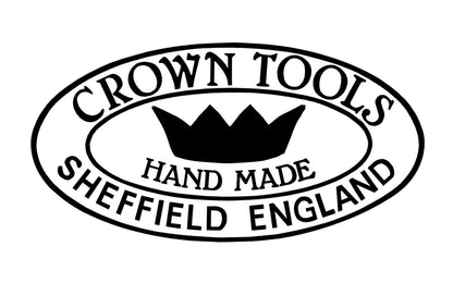 Crown Tools 7-1/2" Triangle Shave Hook. Model No. 330. The blade is made of carbon steel & is hardened & tempered. It is a great wood scraper for general woodworking & scraping purposes. Lacquered Beech handle. Made in Sheffield, England.
