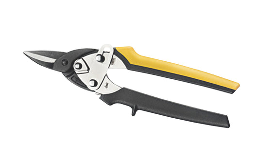 This Bessey Compact Straight Multi-Use Snip. Small aviation snip, it is designed for working in small spaces with powerful cuts. For long continuous straight & curved cuts. Cutting Capacity (Carbon Steel): 18 gauge. Model No. D15S-BE. Compound Leverage Metal Snip. Small Compact Tin Snip. Spring loaded. 788502011334