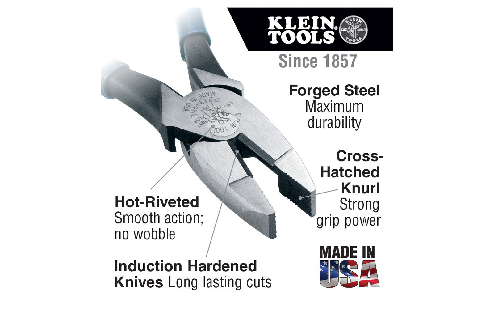 Klein Tools Tie Wire Reel and Heavy-Duty Ironworker's Pliers Bundle 