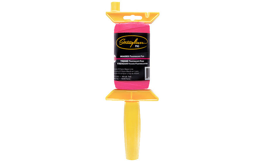 Stringliner Braided Mason Line Reel - Fluorescent Pink – Hardwick & Sons