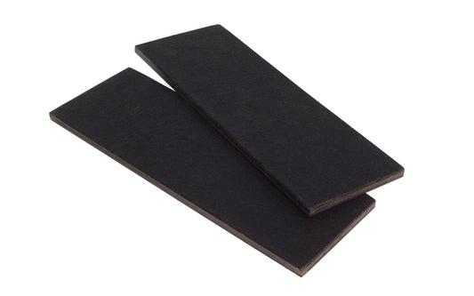These Jorgensen Work Protecting Woodworker's Vise Pads are magnetic felt-covered laminated wood pads designed for providing a protective cushion against damage to work. Pads are designed for 10" width vise jaws. Made in USA.  Sold as one pair. Model 31310. 044295313100. Felt-covered laminated wood pads