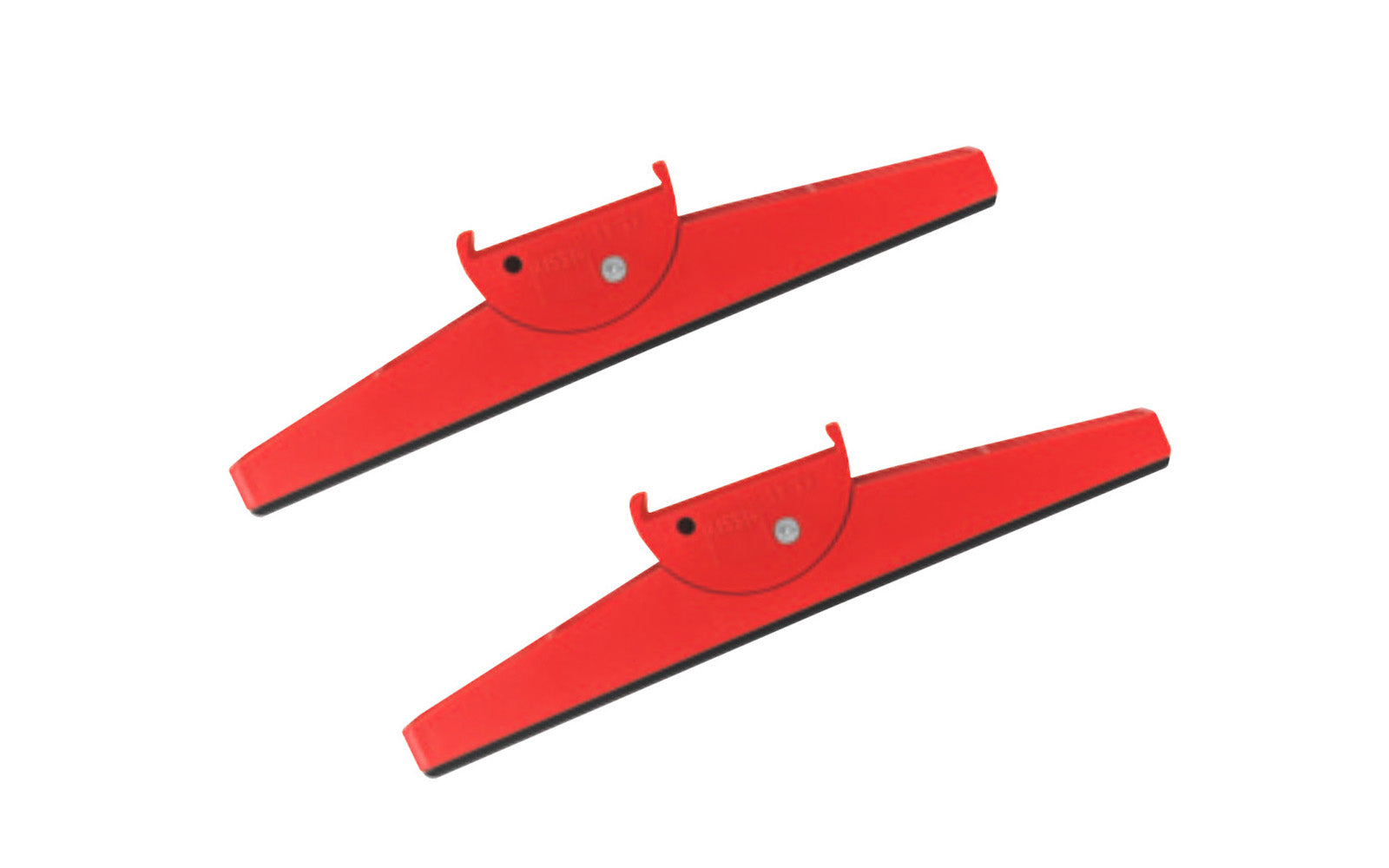 These Bessey K Body Revo Jaw Adapters are soft faced tilting pads that attach to the clamping jaws of Bessey K Body Revo clamps. Adjustable within a tilting range of -15 or +15. Ideal for glue-ups that are not 90 degrees. Suitable for KRE, KREV, KR, KRV clamps. Model No. KR-AS. Soft gripping surfaces, bevelled surface. ~ 091162006429