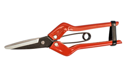 These Japanese Kamaki thinning shears are good for general purpose trimming & delicate work as well. The tips of shears are pointed & will reach tight spaces with ease. Good for many various tasks such as floral pruning & thinning, leaf trimming, deadheading, & general purpose snipping. 4953699007712. Made in Japan.